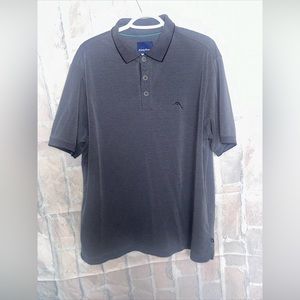 Tommy Bahamas men’s gray polo shirt size Large